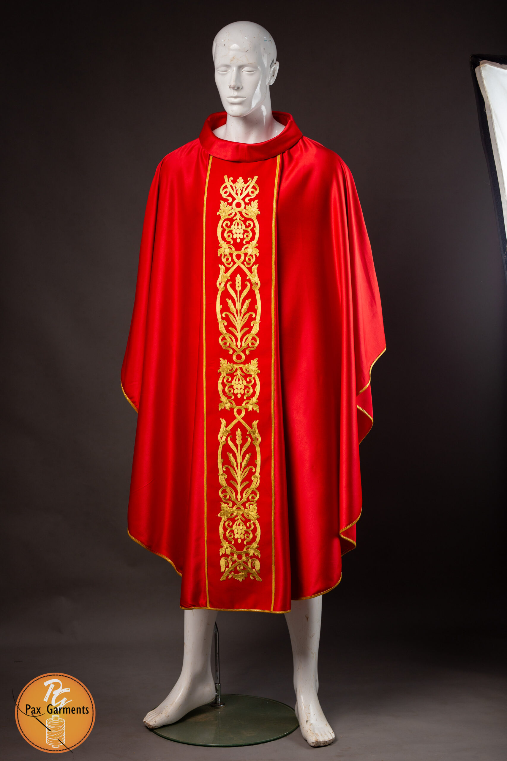Red Chasuble & Stole